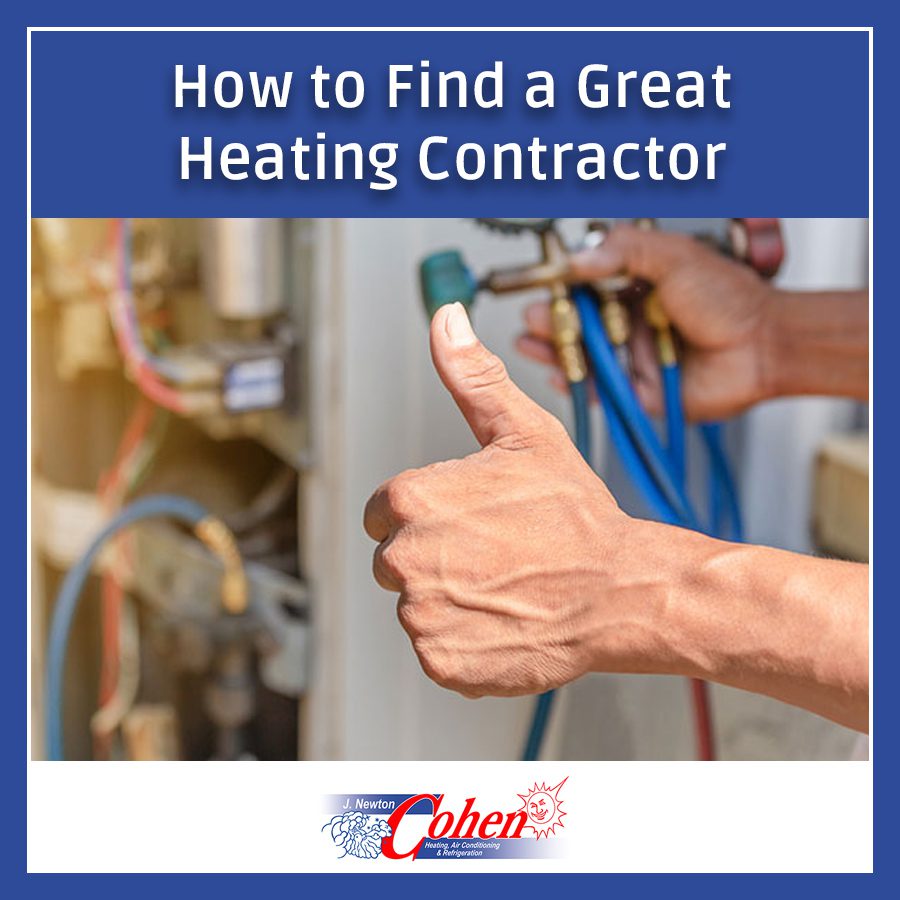 How to Find a Great Heating Contractor